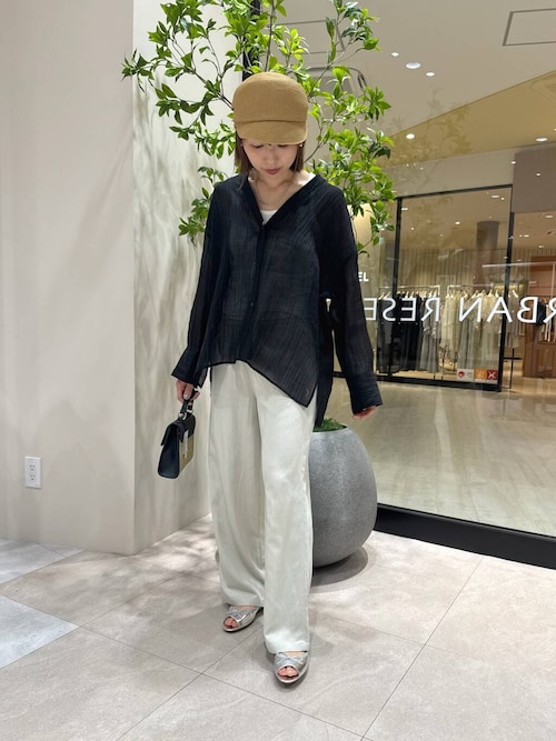 『MADE IN JAPAN』オープントゥリボンパンプス