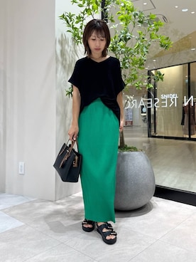 「RODE SKO（ロデスコ）のアイテム（サンダル）」を使った、YUKI ♪ さん（レディース・160cm）の夏コーディネート