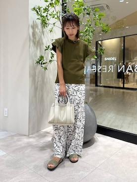 「骨格ナチュラル」｜YUKI ♪ さん（レディース・160cm）の夏コーディネート