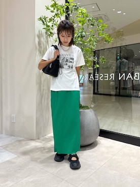 「160cm」｜YUKI ♪ さん（レディース・160cm）の夏コーディネート