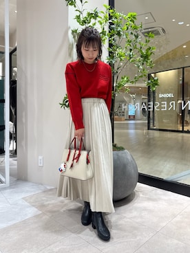 「アイテム（ハンドバッグ）」を使った、YUKI ♪ さん（レディース・160cm・30代）の冬コーディネート