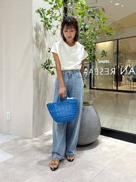 「アイテム（イヤリング）」を使った、YUKI ♪ さん（レディース・160cm）の夏コーディネート