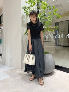 YUKI ♪ さん（レディース・160cm）の夏コーディネート