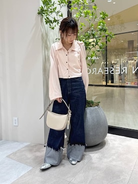 「160cm」｜「アイテム（アクセサリー）」を使った、YUKI ♪ さん（レディース・160cm）の春コーディネート
