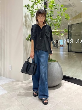 「アイテム（イヤリング）」を使った、YUKI ♪ さん（レディース・160cm・30代）の夏コーディネート