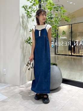 「アイテム（ワンピース/ドレス）」を使った、YUKI ♪ さん（レディース・160cm・30代）の夏コーディネート