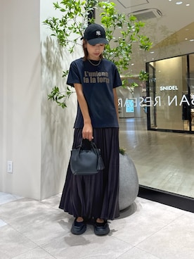 「アイテム（トップス）」を使った、YUKI ♪ さん（レディース・160cm・30代）の夏コーディネート