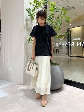 「160cm」｜「アイテム（アクセサリー）」を使った、YUKI ♪ さん（レディース・160cm）の夏コーディネート