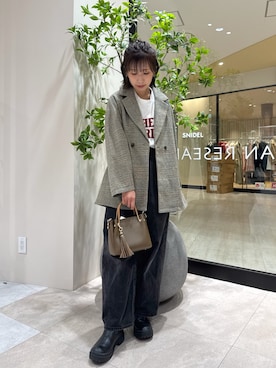 「アイテム（スウェット）」を使った、YUKI ♪ さん（レディース・160cm・30代）の秋コーディネート