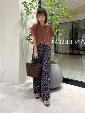 「アイテム（イヤリング）」を使った、YUKI ♪ さん（レディース・160cm）の夏コーディネート