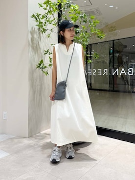 「アイテム（タンクトップ）」を使った、YUKI ♪ さん（レディース・160cm）の夏コーディネート