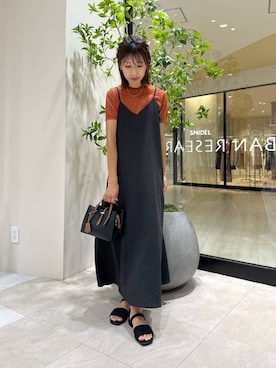 「アイテム（ワンピース/ドレス）」を使った、YUKI ♪ さん（レディース・160cm・30代）の夏コーディネート