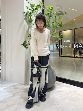 「アイテム（チョーカー）」を使った、YUKI ♪ さん（レディース・160cm・30代）の秋コーディネート