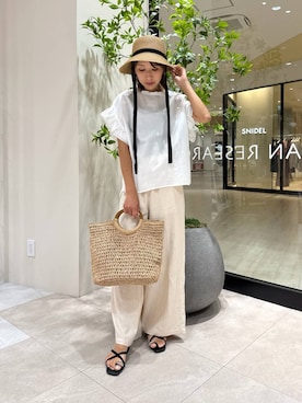 YUKI ♪ さん（レディース・160cm）の夏コーディネート