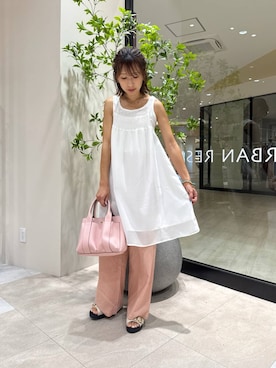 「SMELLY（スメリー）のアイテム」を使った、YUKI ♪ さん（レディース・160cm）の夏コーディネート