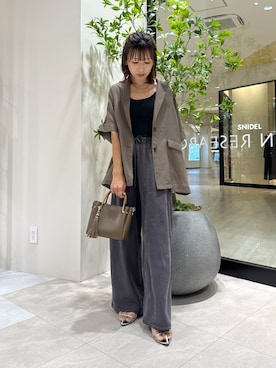 「アイテム（その他アウター）」を使った、YUKI ♪ さん（レディース・160cm）の秋コーディネート