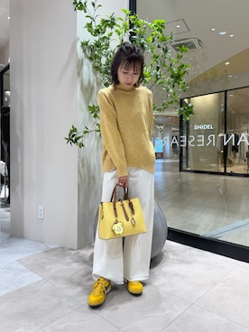 「アイテム（ハンドバッグ）」を使った、YUKI ♪ さん（レディース・160cm・30代）の冬コーディネート