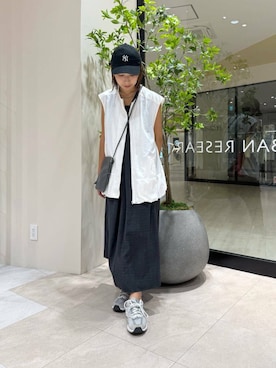 「160cm」｜YUKI ♪ さん（レディース・160cm）の夏コーディネート