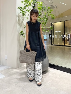 「SMELLY（スメリー）のアイテム」を使った、YUKI ♪ さん（レディース・160cm）の夏コーディネート