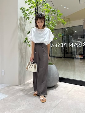 「160cm」｜YUKI ♪ さん（レディース・160cm）の夏コーディネート