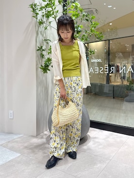 「RODE SKO（ロデスコ）のアイテム」を使った、YUKI ♪ さん（レディース・160cm）の夏コーディネート