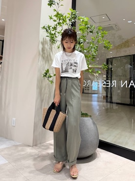「SMELLY（スメリー）のアイテム」を使った、YUKI ♪ さん（レディース・160cm）の夏コーディネート