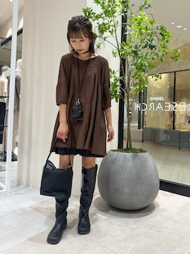 「KBF（ケイビーエフ）のアイテム（シューズ）」を使った、YUKI ♪ さん（レディース・160cm）の春コーディネート