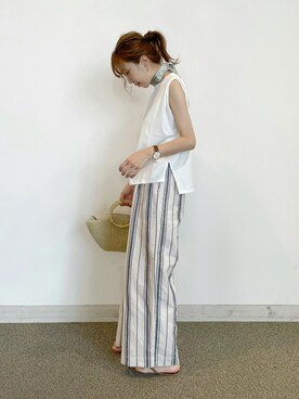 YUKI ♪ さん（レディース・160cm）の夏コーディネート