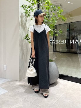 「160cm」｜「アイテム（ワンピース/ドレス）」を使った、YUKI ♪ さん（レディース・160cm）の夏コーディネート