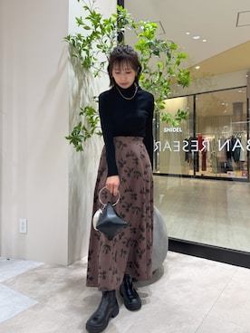 「アイテム（ハンドバッグ）」を使った、YUKI ♪ さん（レディース・160cm・30代）の秋コーディネート