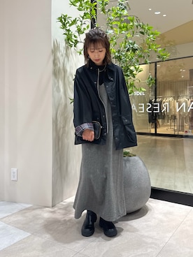 「アイテム（ブルゾン）」を使った、YUKI ♪ さん（レディース・160cm・30代）の秋コーディネート