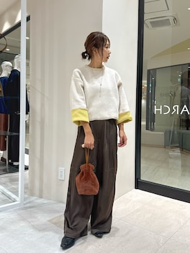 「ITEMS URBANRESEARCH（アイテムズ アーバンリサーチ）のアイテム」を使った、YUKI ♪ さん（レディース・160cm）の秋コーディネート