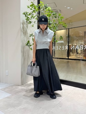 「アイテム（スウェット）」を使った、YUKI ♪ さん（レディース・160cm）の夏コーディネート