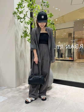 「160cm」｜「アイテム（アクセサリー）」を使った、YUKI ♪ さん（レディース・160cm）の春コーディネート