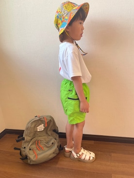 むすこさん（キッズ・110cm）の夏コーディネート