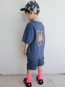 むすこさん（キッズ・100cm）の夏コーディネート
