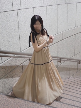 「アイテム（バングル/リストバンド）」を使った、🌛さん（レディース・165cm）の秋コーディネート