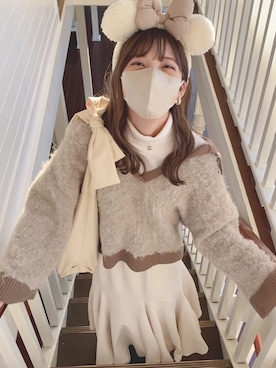 🌛さん（骨格ウェーブ・レディース・165cm）の春コーディネート