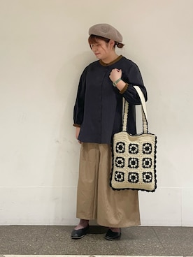 Arisaさん（レディース・152cm）の秋コーディネート