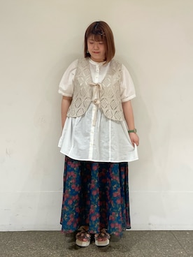 Arisaさん（レディース・152cm）の夏コーディネート