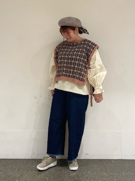 Arisaさん（レディース・152cm）の秋コーディネート