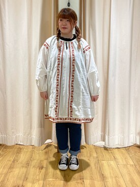 Arisaさん（レディース・152cm）の春コーディネート