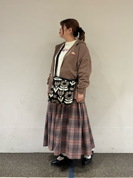 Arisaさん（レディース・152cm）の秋コーディネート