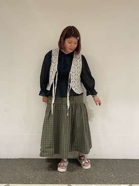 Arisaさん（レディース・152cm）の秋コーディネート