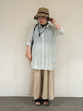Arisaさん（レディース・152cm）の夏コーディネート