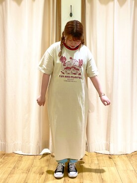 Arisaさん（レディース・152cm）の春コーディネート