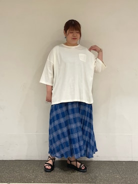 Arisaさん（レディース・152cm）の夏コーディネート
