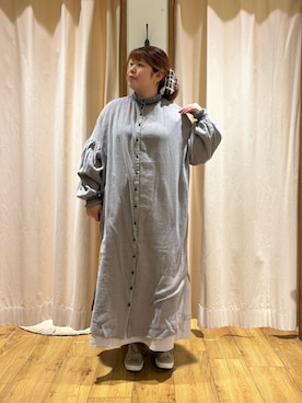 Arisaさん（レディース・152cm）の冬コーディネート