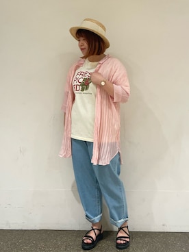 Arisaさん(レディース・152cm)の夏コーディネート