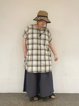 Arisaさん（レディース・152cm）の夏コーディネート